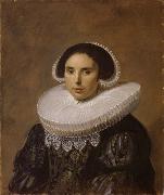 REMBRANDT Harmenszoon van Rijn Portrait of a Woman,Possible Sara Wolphaerts van Diemen Second WIfe of Nicolaes Hasselaer china oil painting reproduction